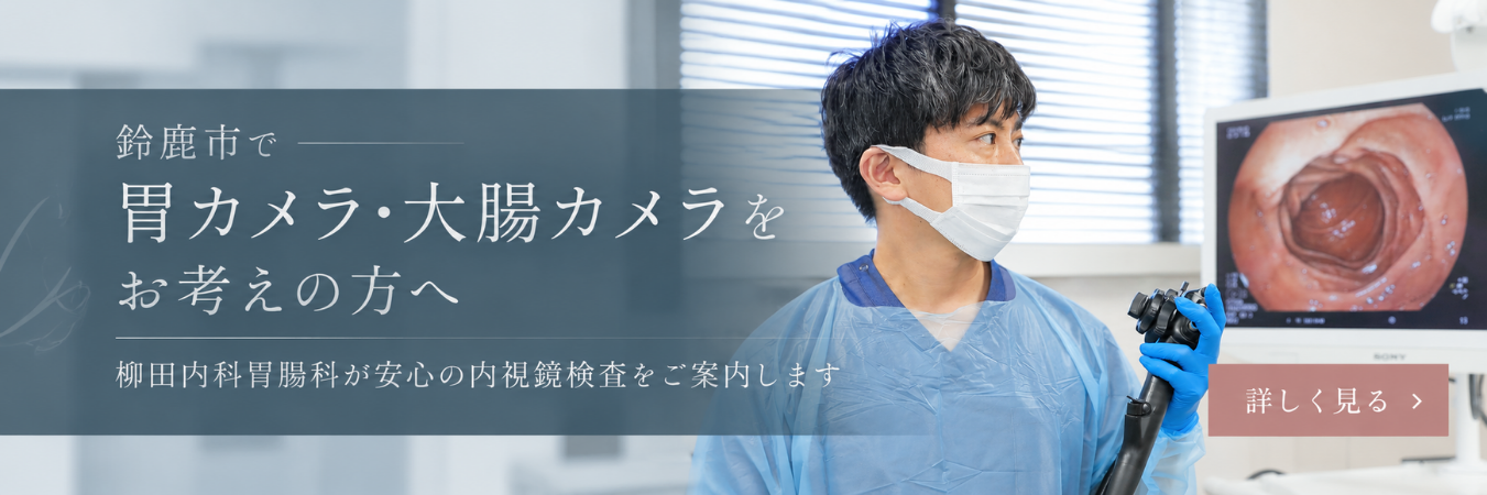 鈴鹿市で胃カメラ・大腸カメラをお考えの方へ